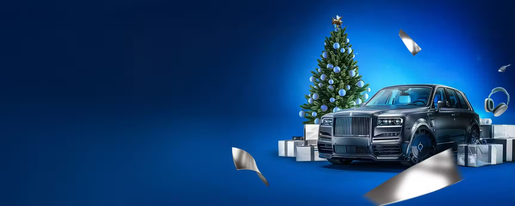 Подарки для всех: Rolls-Royce MANSORY, 200 000$, призы Apple и миллионы фриспинов